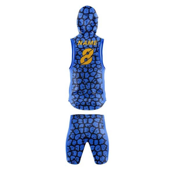 7 vs 7 Team Uniform – Sleeveless Hoodie & Shorts Set