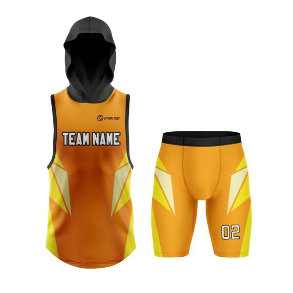 7 vs 7 Team Uniform – Sleeveless Hoodie & Shorts Set