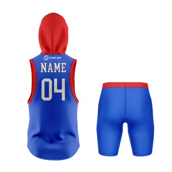 7 vs 7 Team Uniform – Sleeveless Hoodie & Shorts Set
