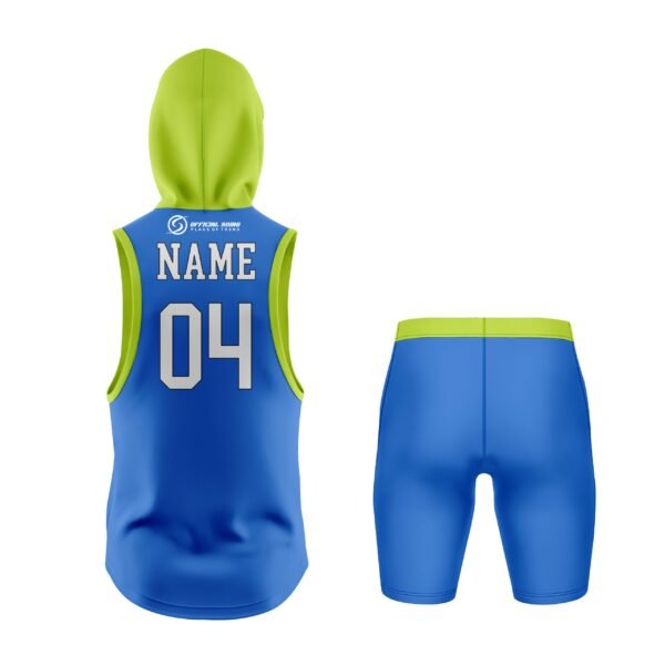 7 vs 7 Team Uniform – Sleeveless Hoodie & Shorts Set