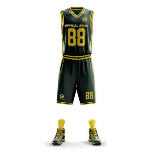 Custom Pro‑Cut Basketball Uniform