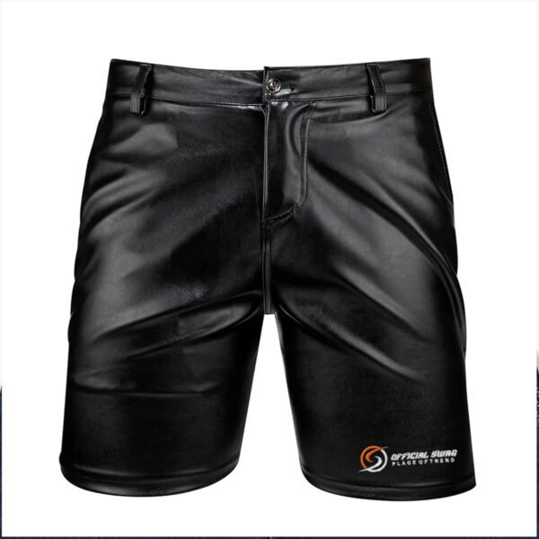 Leather shorts 100% leather