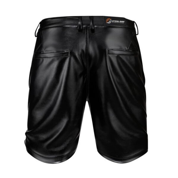 Leather shorts 100% leather