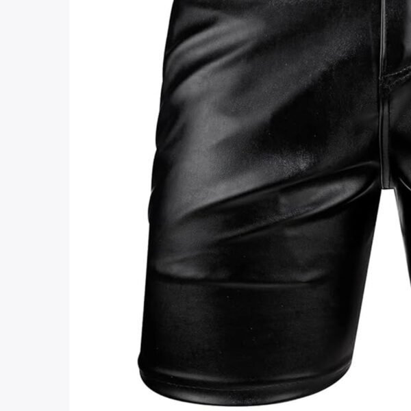 Leather shorts 100% leather